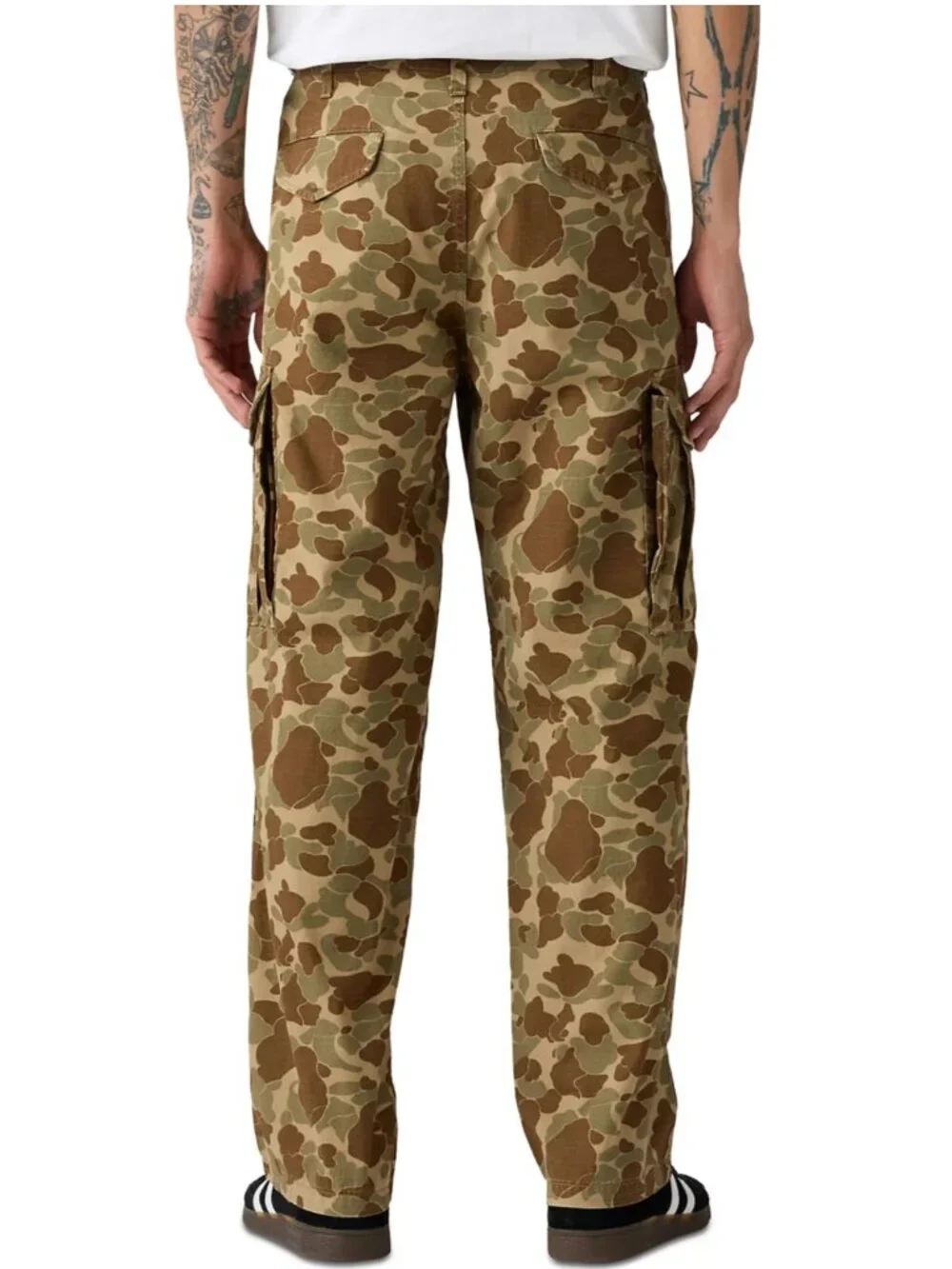 Levi's XX Cargo Men's Baggy Pants Slightly Tapered Leg 30X30 Camouflage NWT